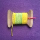 Bobbin Activity for Wind the Bobbin Up Nursery Rhyme