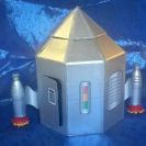 Roleplay large Cardboard Rocket for Zoom Zoom Zoom Nursery Rhyme